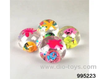 TPU5. 5 ocean flash elastic ball (12 pieces / display box) single price in display box