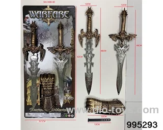 Leading Double Eagle Sword Set in Tied On Card