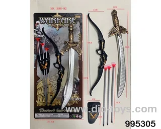 Bow and arrow single eagle knife suit in Tied On Card