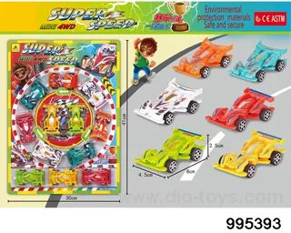 Warrior four-wheel drive in Blister card