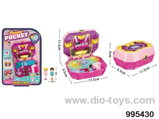 play house toy in blister card