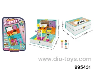 play house toy in blister card