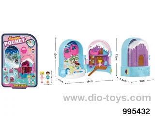 play house toy in blister card