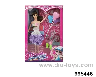Barbie doll suit in window box