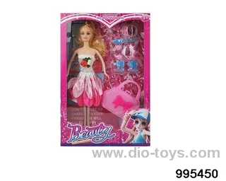 Barbie doll suit in window box