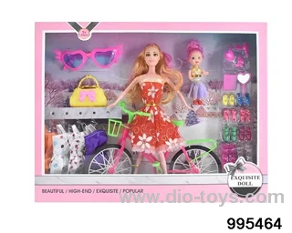 Barbie doll suit in window box