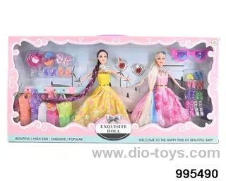 Barbie doll suit in window box