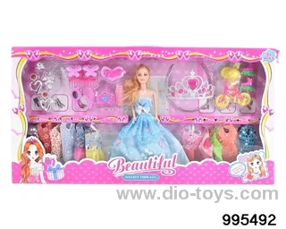 Barbie doll suit in window box