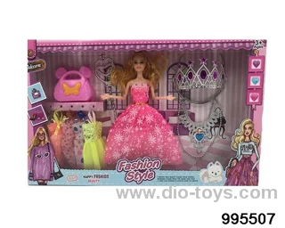 Barbie doll suit in window box