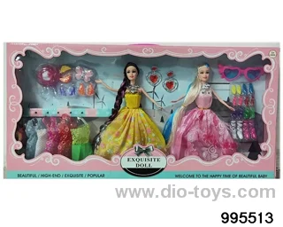 Barbie doll suit in window box