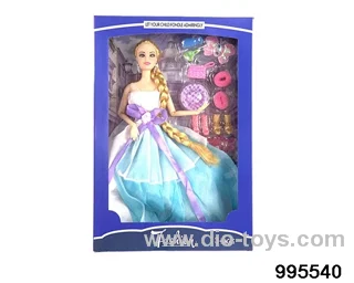 Barbie doll suit in window box