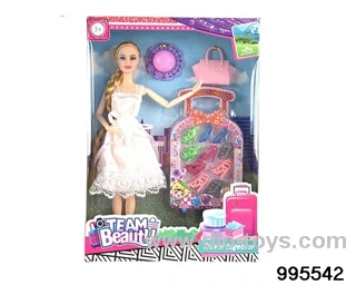 Barbie doll suit in window box