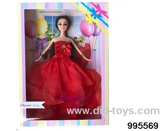 Barbie doll suit in window box