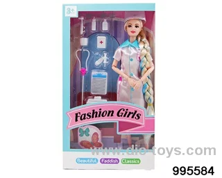 Barbie doll suit in window box