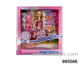 Barbie doll suit in window box