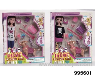 Barbie doll suit in window box
