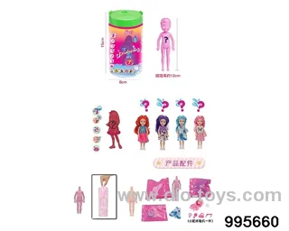 Barbie doll suit in bottle
