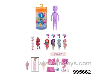 Barbie doll suit in bottle