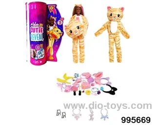 Barbie doll suit in bottle