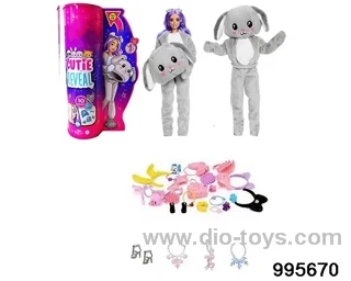 Barbie doll suit in bottle