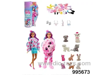 Barbie doll suit in bottle