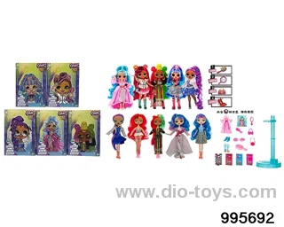 Barbie doll suit in color box
