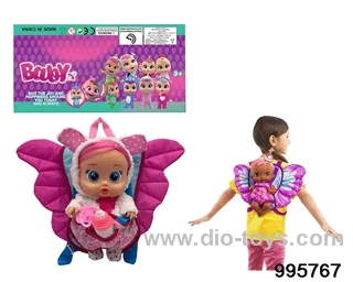 Barbie doll suit in PP bag with header