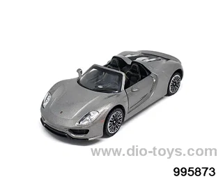 1:41 Porsche 918 Spyder in window box