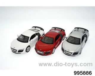 1:43 Audi R8 GT in window box