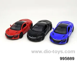 1:38 Honda Acura NSX in window box