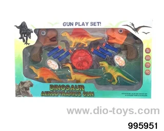 EVA gun+dinosaur in window box