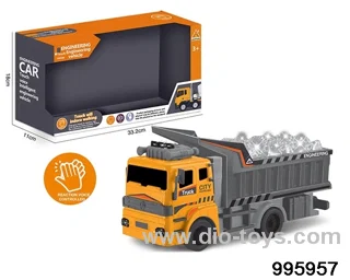 Voice touch engineering car with light music 3AA not included in window box