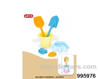Beach toys in 6pcs Net bag