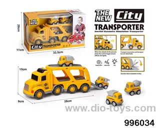 Audio-visual mini transport vehicle in window box