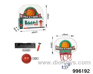 Big basketball board in display box