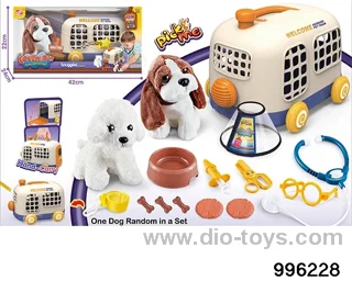 Pet bus cage suit in color box