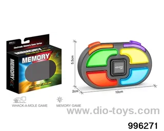 Memory game machine&ground mouse (oval 6 keys) in display box