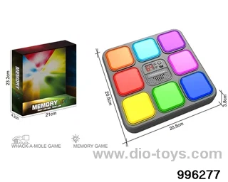 Four-in-one memory game machine (square) in box