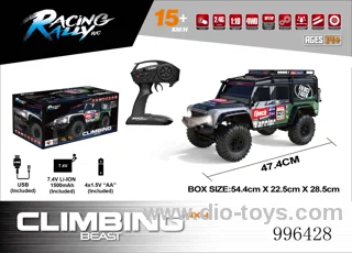 1:10 full scale off-road climbing vehicle