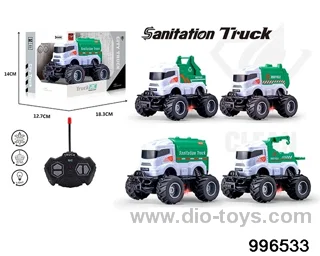 27Mhz four-way band light movable accessories environmental protection vehicle in window box