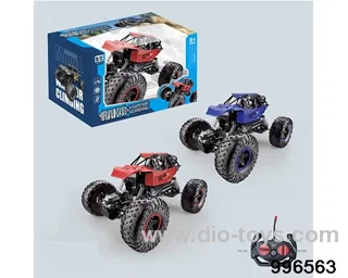 1:18 alloy 2-drive climbing car (27Mhz) in window box