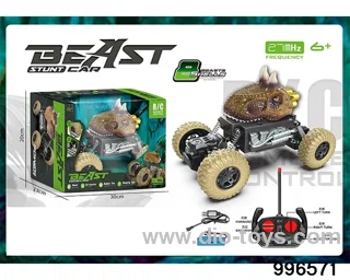 Animal climbing car in window box