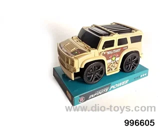 Q plate camouflage inertial car in PVC cover