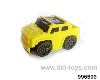 Q plate anti-true inertia vehicle in opp bag
