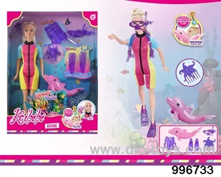 11-inch Barbie suit in window box