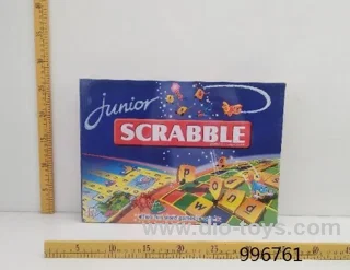Scrabble game in color box