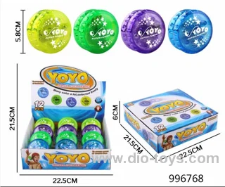12pcs yoyo with light