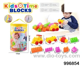 Building block toy in Hand bag