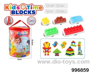 Building block toy in Hand bag