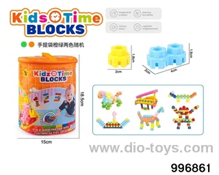 Building block toy in Hand bag